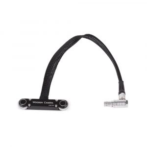 Wooden Camera RED Male Pogo to Male LEMO LCD/EVF Cable (12"