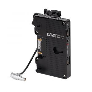 Wooden Camera Battery Slide Pro Gold Mount (RED KOMODO)