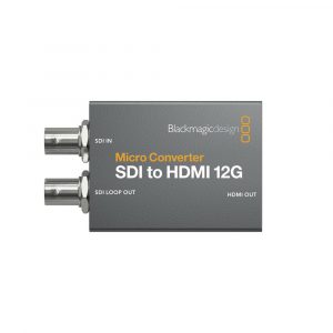 Micro Converter SDI to HDMI 12G wPSU